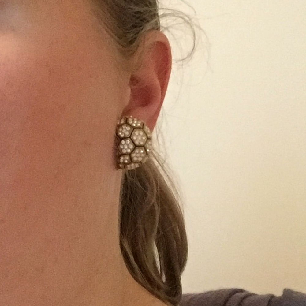 Clip on costume earrings
